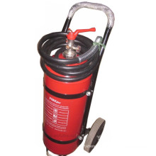 Stored pressure 25KG ABC DCP trolley fire extinguisher
